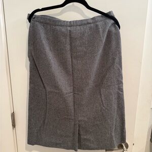 Pendleton Gray Pencil Skirt